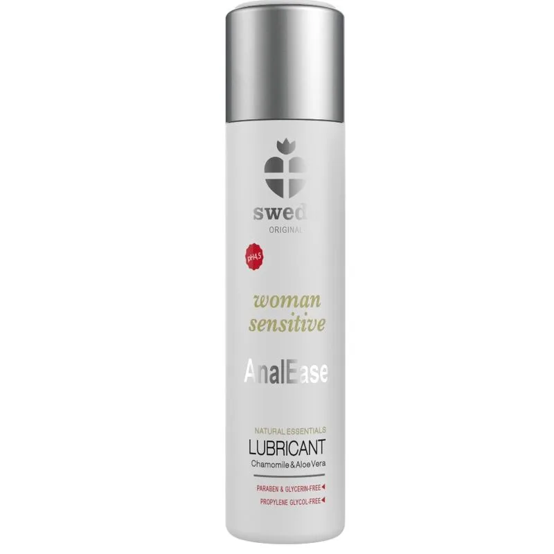 Swede - Woman Sensitive Anal Ease Vattenbaserat Glidmedel 120 ml