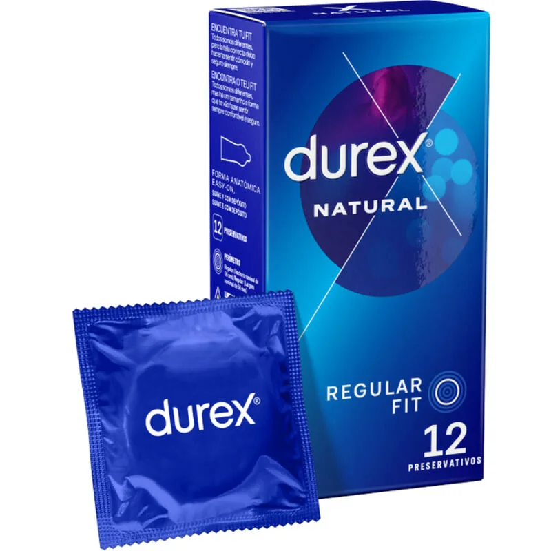 Durex Natural Plus Condoms – Pack of 12
