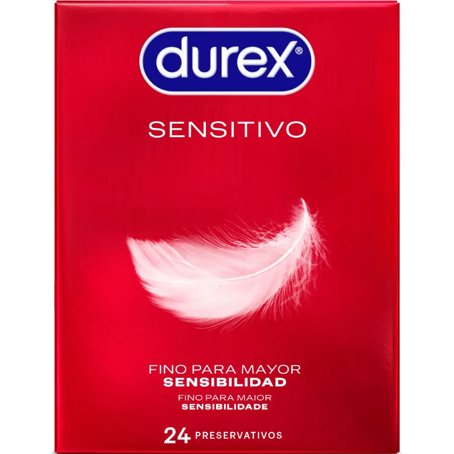 Durex Sensitive Soft Condoms – Pack of 24