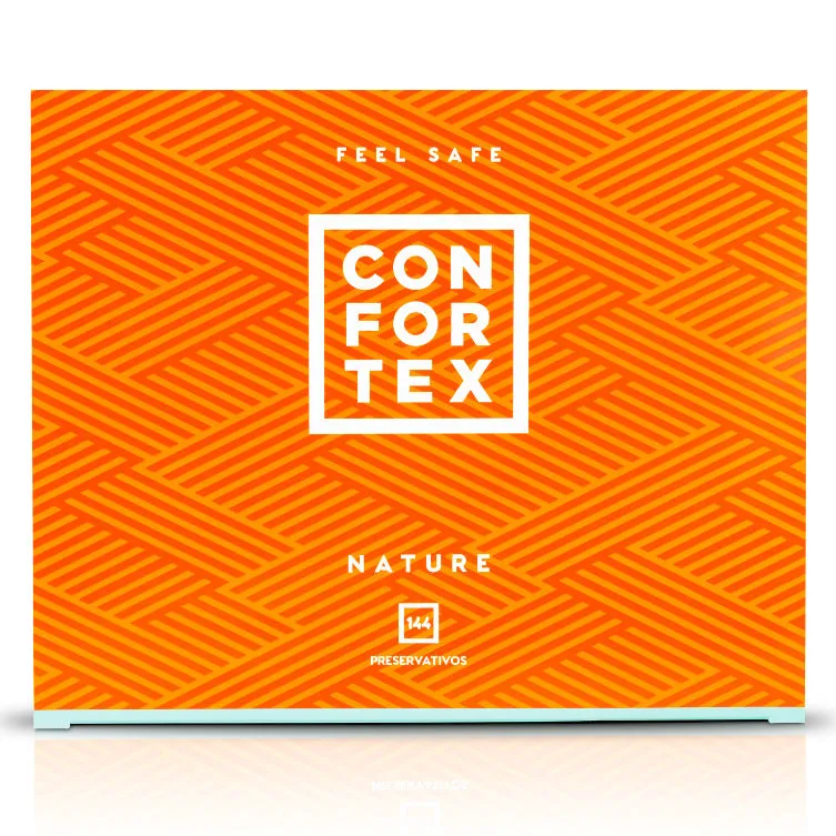 Confortex Nature Condoms – Bulk Box of 144 Units