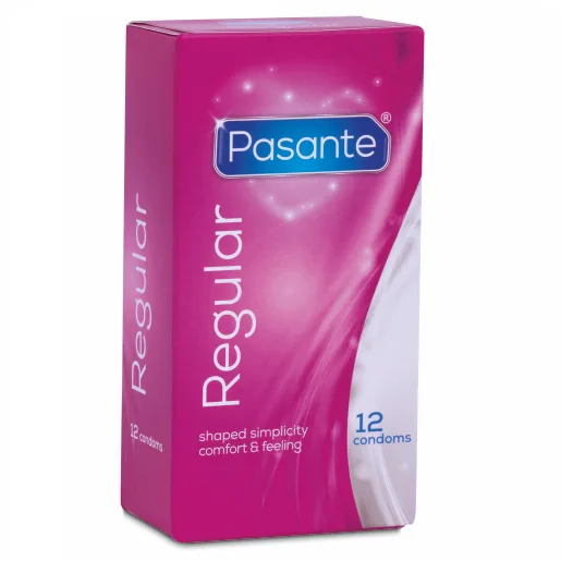 Pasante Regular Condoms – 12 Pack