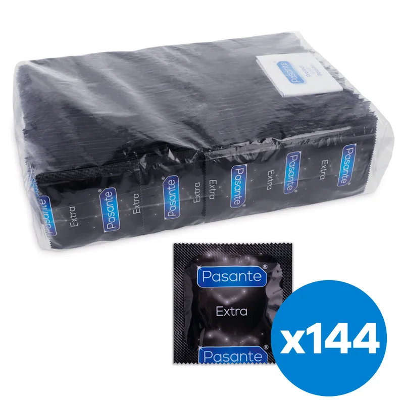 Pasante Extra Thick Condoms – Bulk Pack of 144