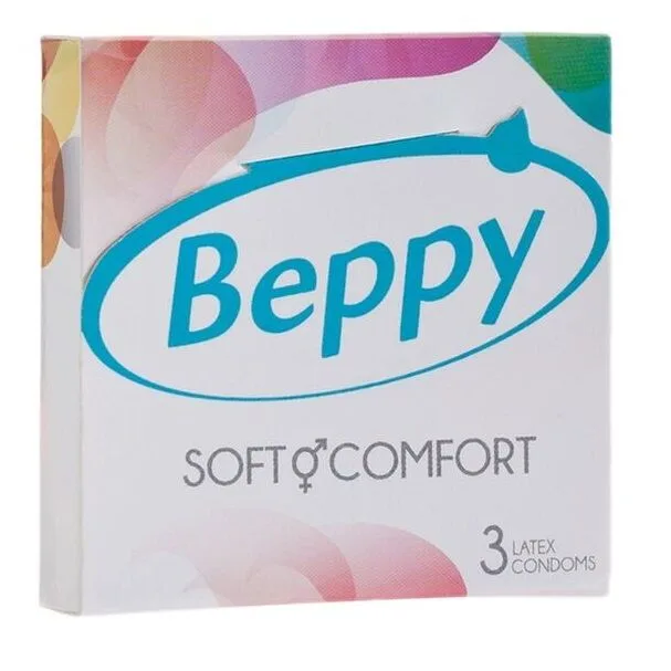 Beppy Soft & Comfort Natural Latex Condoms – Pack of 3