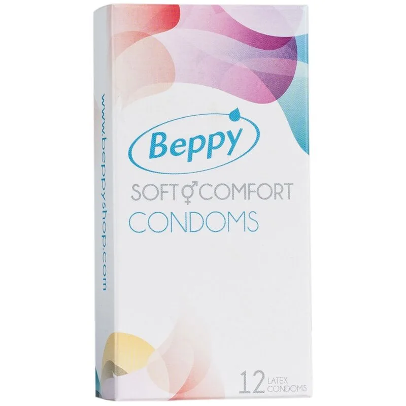 Beppy Soft & Comfort Natural Latex Condoms – Pack of 12