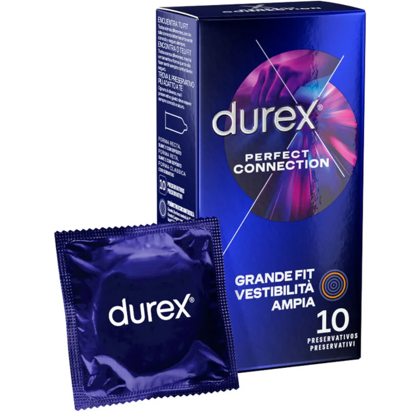Durex Perfect Connection Silicone Extra Lubrication Condoms – Pack of 10