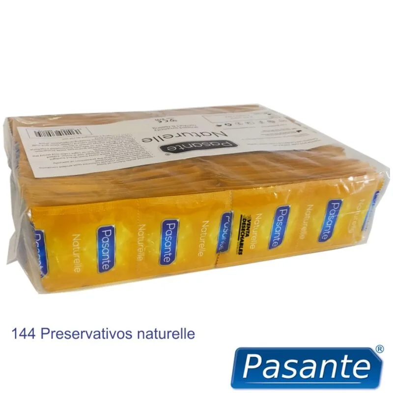 Pasante Naturelle Condoms – Bulk Bag of 144 Units