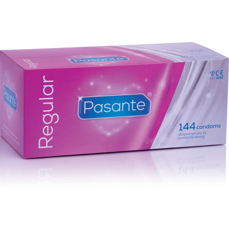 Pasante Regular Kondomer – Storpack med 144