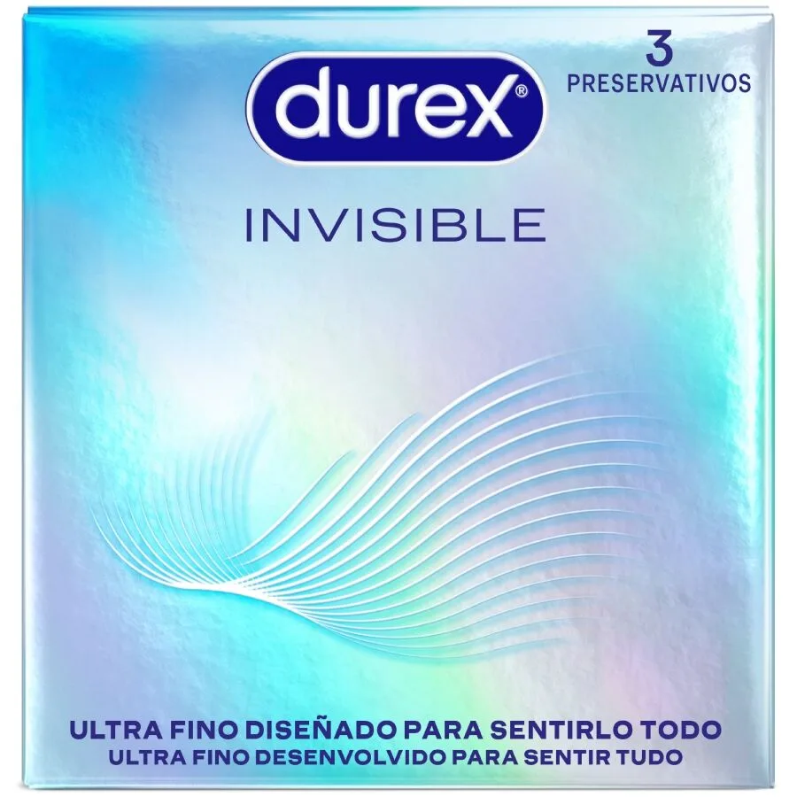 Durex Ultra Thin Invisible Condoms – Pack of 3