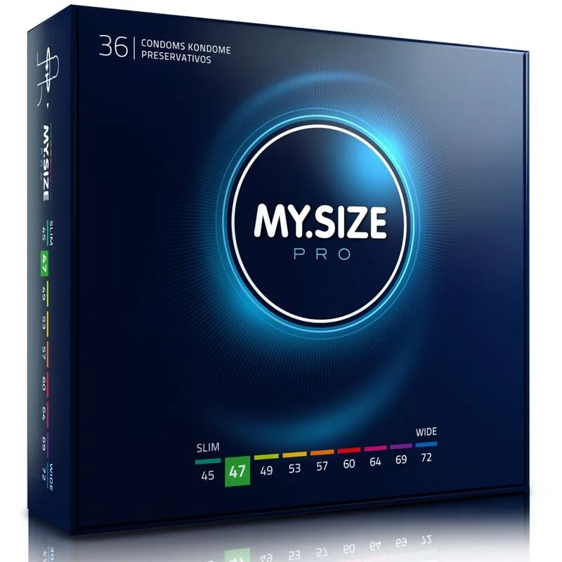 My Size Pro Condoms 47mm – Pack of 36