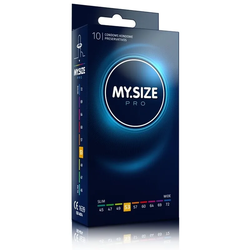 My Size Pro Condoms 53 mm – Pack of 10