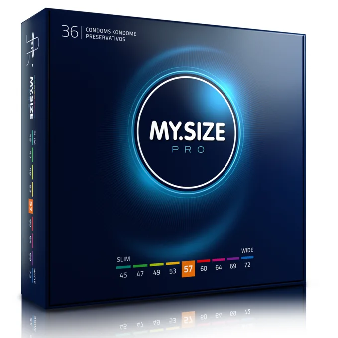 My Size Pro Condoms 57mm – Box of 36