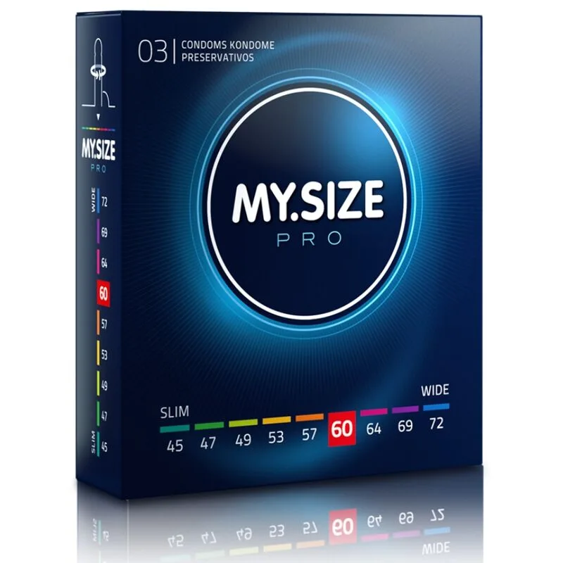 My Size Pro Condoms 60mm – Pack of 3