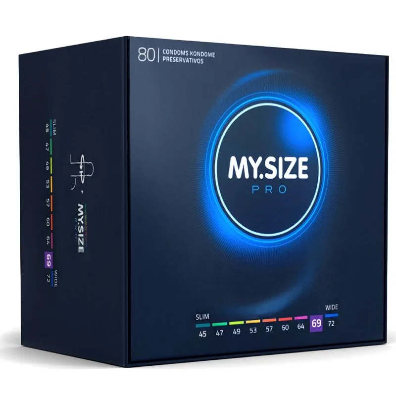 My Size Pro Condoms 69mm – Box of 80 Units