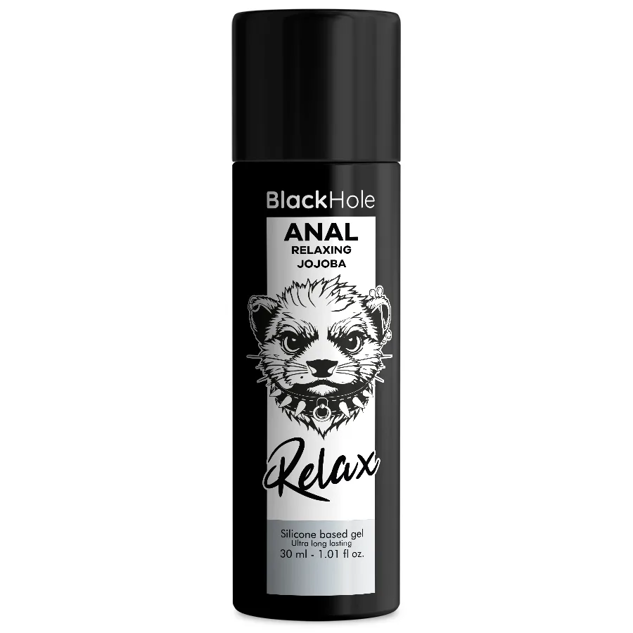 Black Hole Anal Relaxing Gel – Jojoba & Silicone-Based Formula, 30 ml