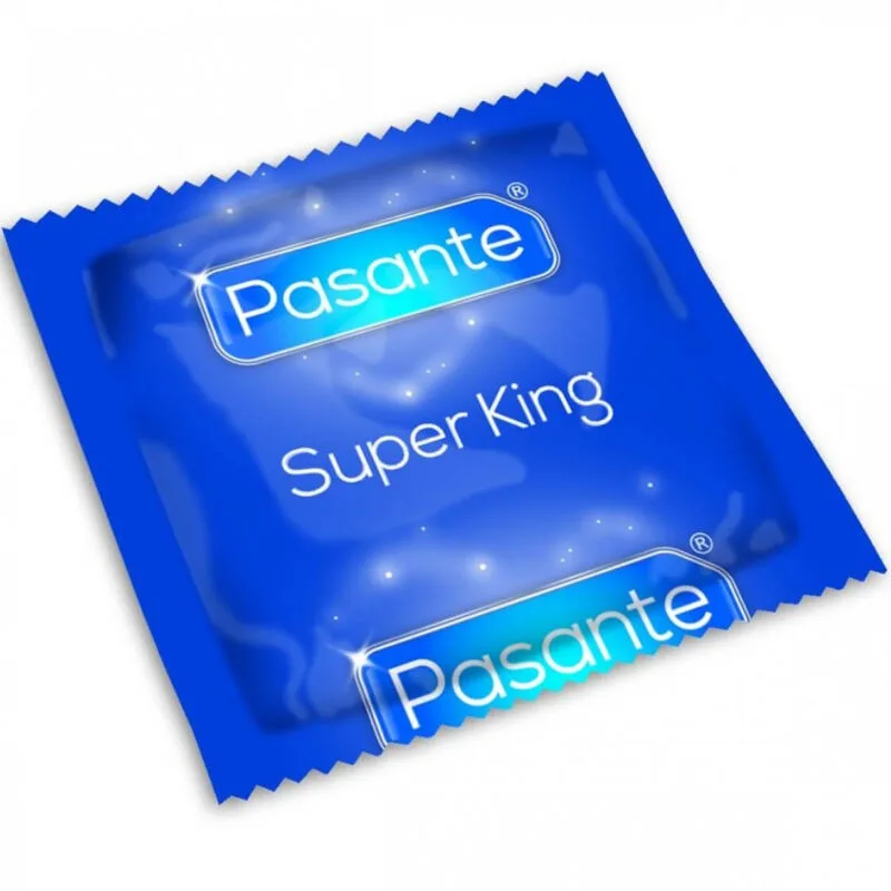 Pasante Super King XXL Condoms – Extra-Large Size, Bulk Bag of 144 Units