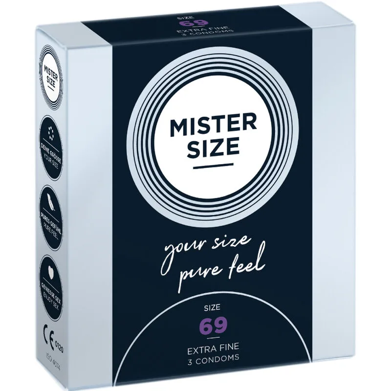 Mister Size - Premium Passformkondomer XXXL 69mm Nominalbredd (3 enheter)
