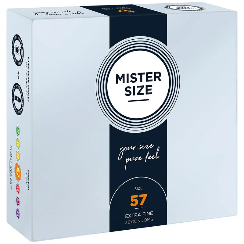 Mister Size - Precisionanpassade Kondomer Storlek L 57mm (36 st)