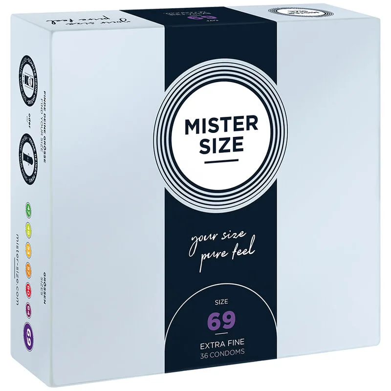 Mister Size - Precisionanpassade Kondomer Storlek XXXL 69 mm (36 st)