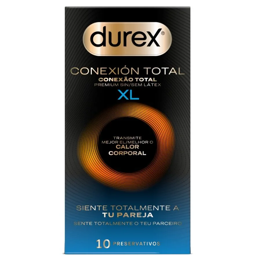 Durex Total Connection XL Ultra Fine Plus Latex-Free Condoms – 10 Pack