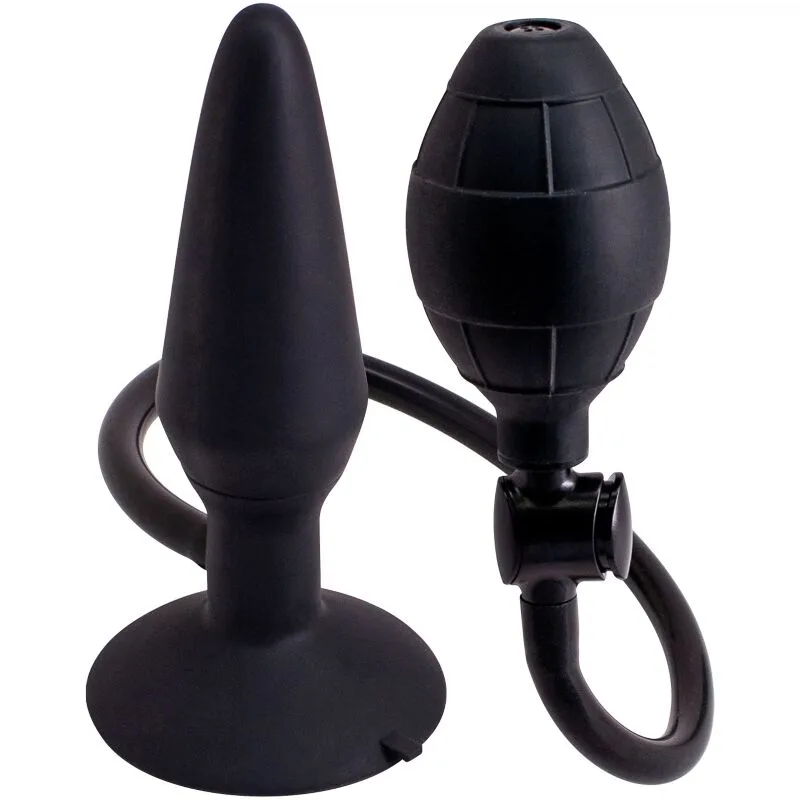 Seven Creations - Inflatable Silicone Anal Plug | Medium Size | Adjustable Girth