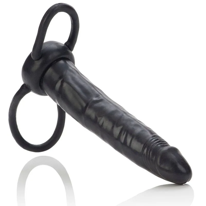 Calexotics Accommodator Dual Penetrator Rem-På-Extension – Svart