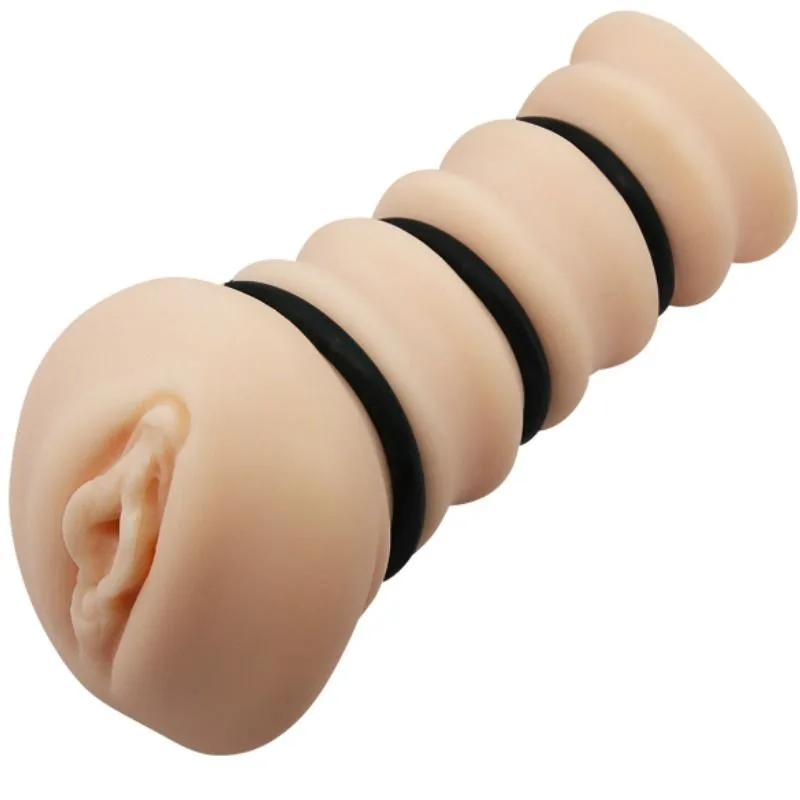 Crazy Bull - Male Masturbator Sleeve with Stimulation Rings, Vaginal Design Model 2