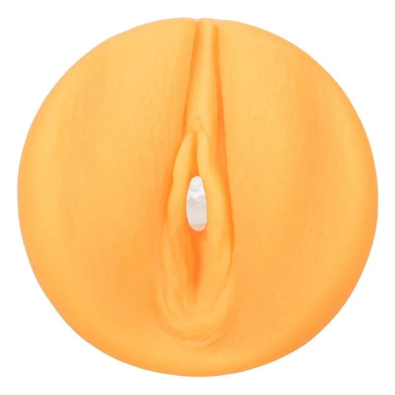 Calexotics - Dubbelsidig Texturerad Masturbator med Sugkammare