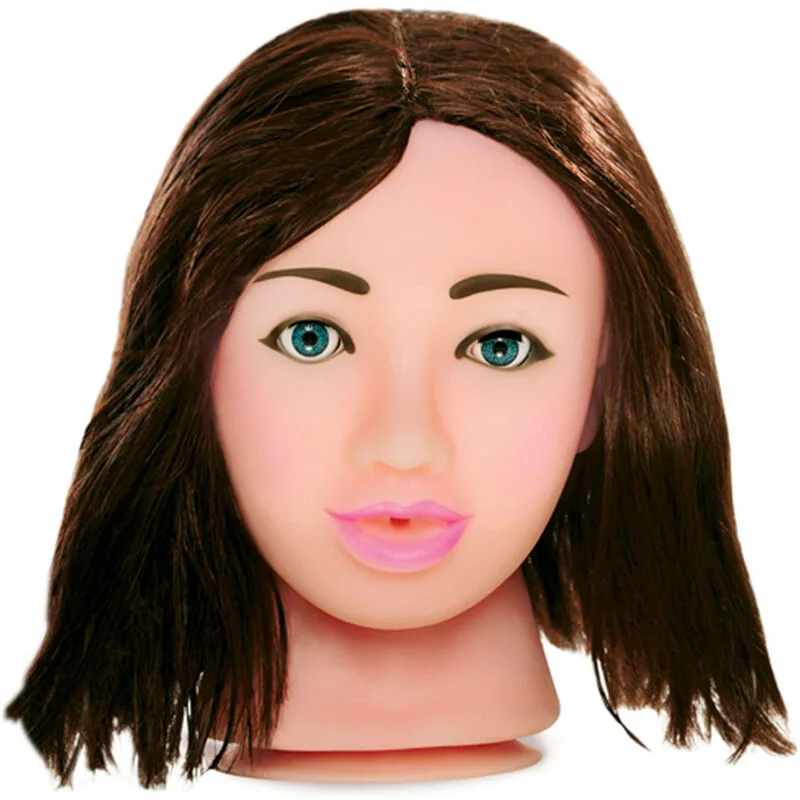Extreme Toyz - Realistic Oral Stimulation Masturbator – Brown Complexion Face