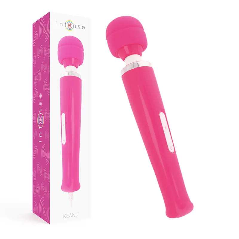 Intense – Keanu Wand Personlig Massager i Rosa