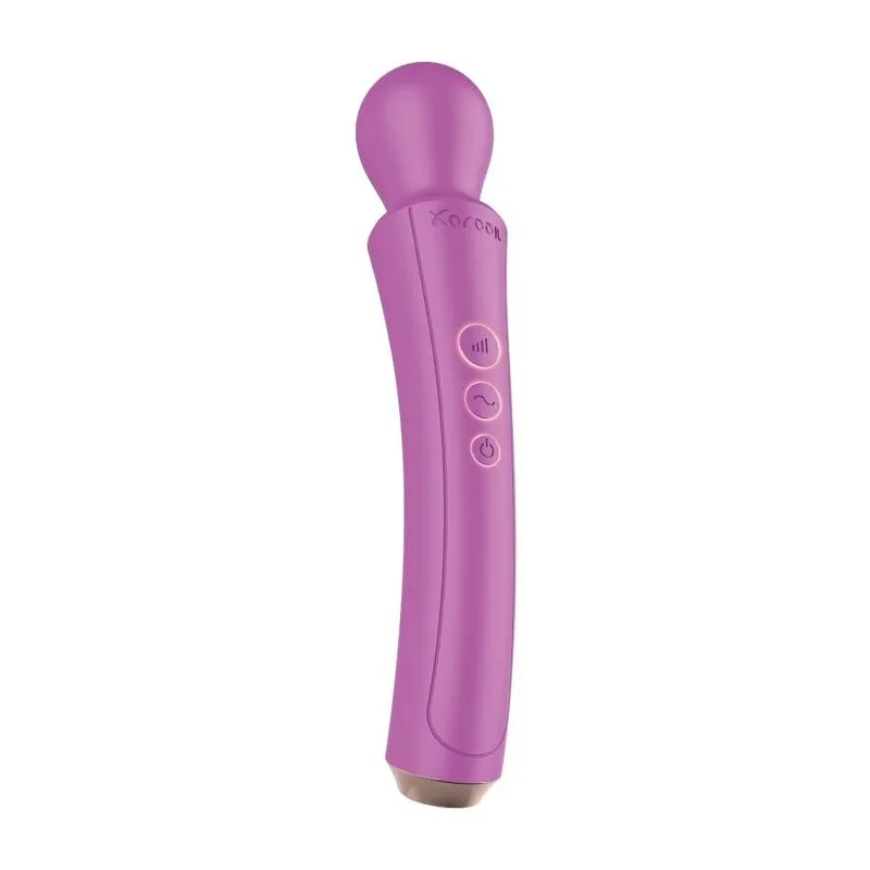 Xocoon Curved Wand Uppladdningsbar Massagevibrator – Fuchsia