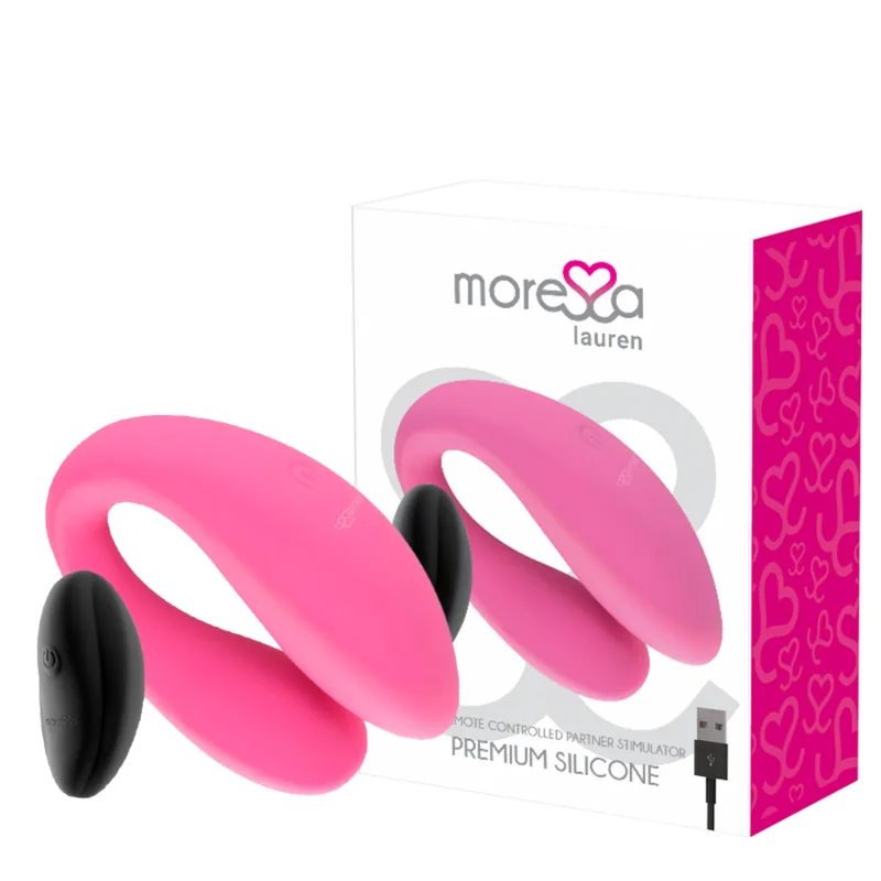Moressa Lauren Remote Control Dual Stimulator for Couples