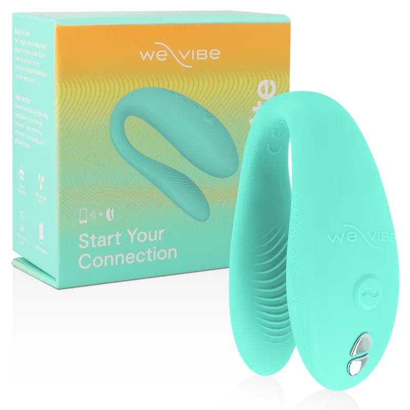 We-Vibe Sync Lite Parvibratorpar för Klitoris & G-punkt – Turkos