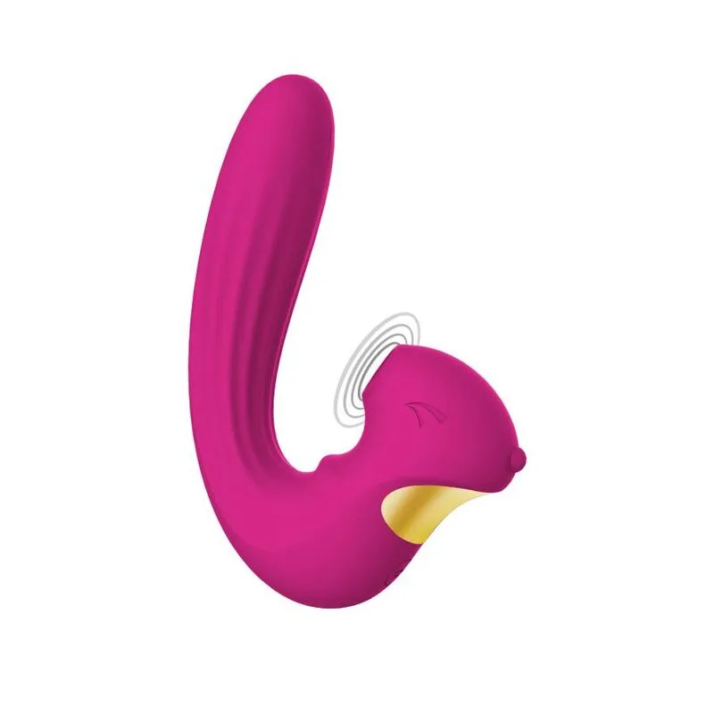 Xocoon - Celestial Love Vibe Dubbelmotors Parstimulator i Fuchsia