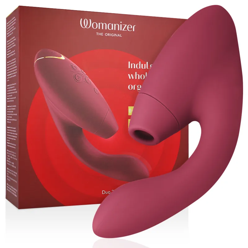 Womanizer Duo 2 Dual Stimulator – Bordeaux