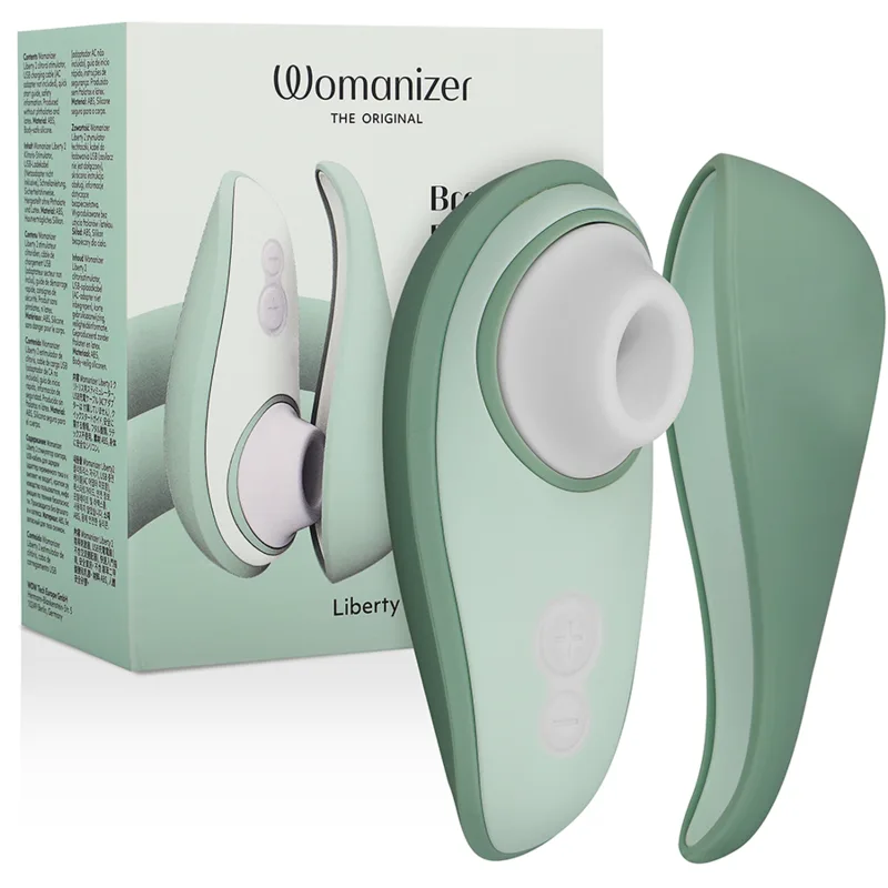 Womanizer Liberty 2 Klitorisstimulator med Pleasure Air Sugteknologi – Ljusgrön