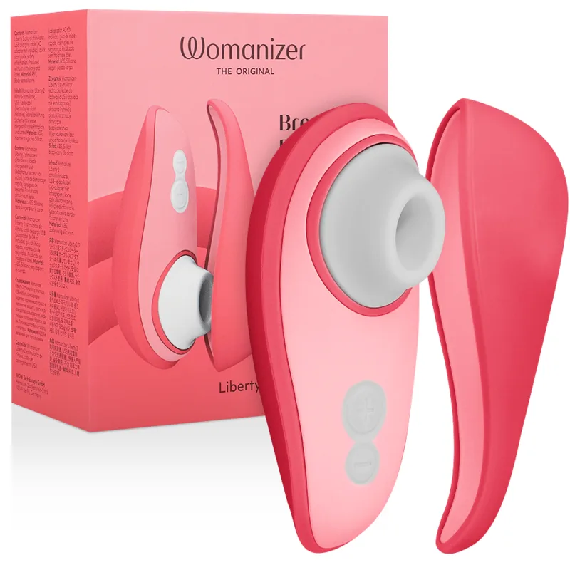 Womanizer Liberty 2 Klitorisstimulator med Pleasure Air-sugteknologi – Rosa