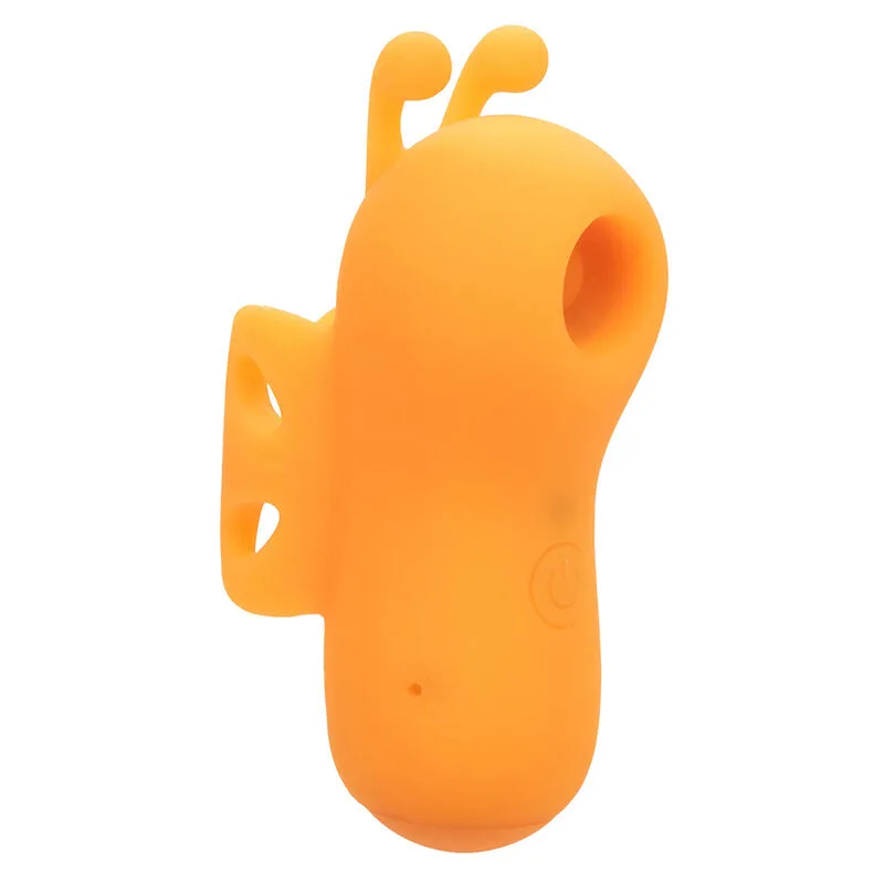 Calexotics - Neon Vibes The Buzzing Vibe Fingerstimulator | 10 Vibrationsfunktioner | Vattentät | Orange
