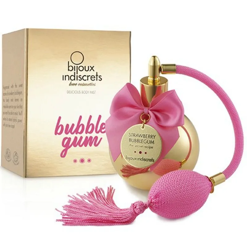 Bijoux Indiscrets Bubble Gum Body Mist – Jordgubbstuggummi Doft 100ml