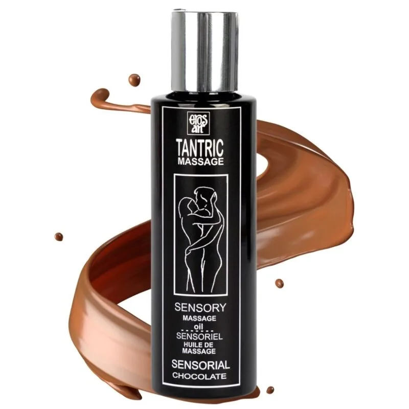 Eros-Art Naturlig Tantrisk Massageolja med Choklad Afrodisiakum Arom – 100 ml