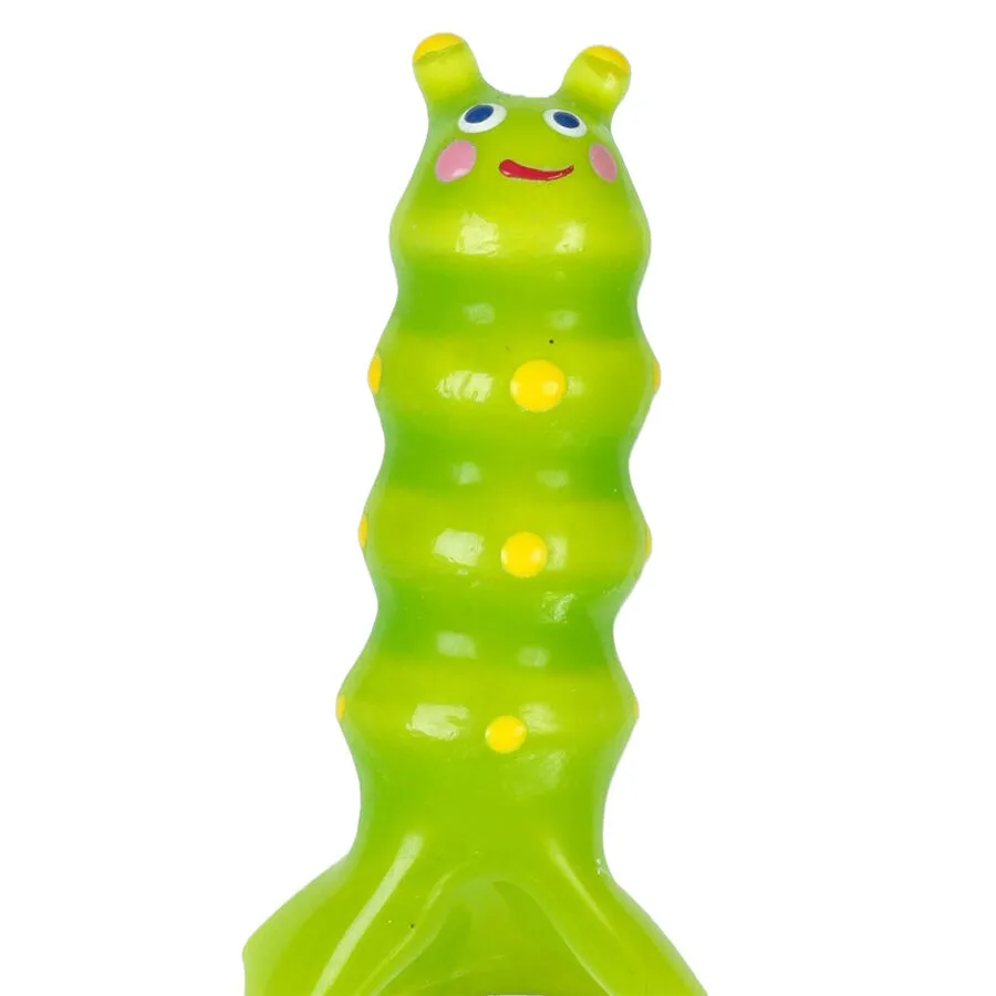 Condomerie - Handmålad Novelty Kondom Larv XL