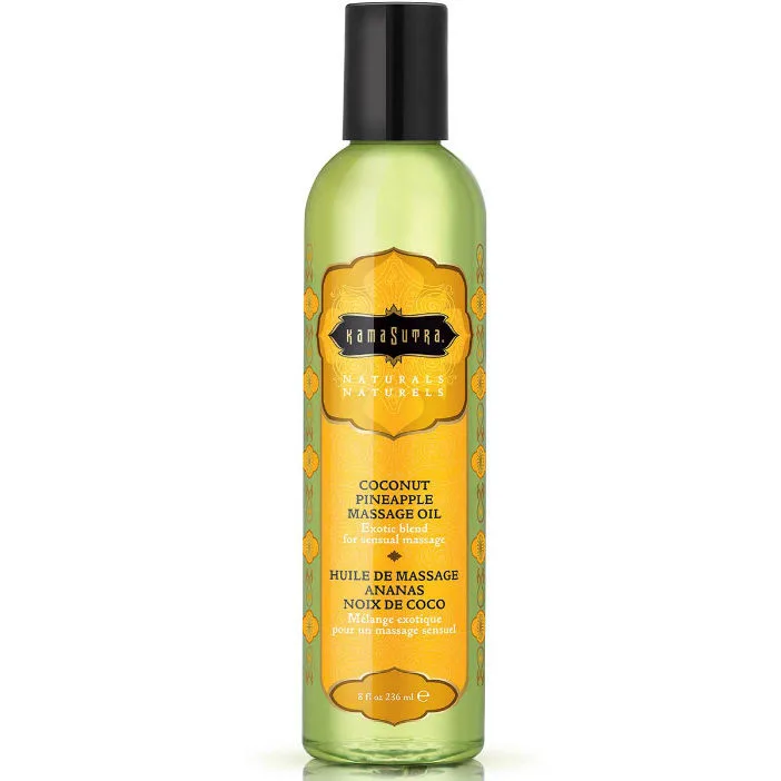 Kamasutra Naturals Piña Colada Sensuell Massageolja 236ml