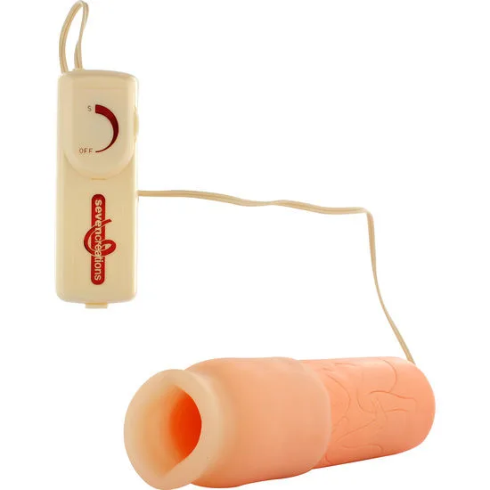 Seven Creations - Gold Vibrating Male Masturbator