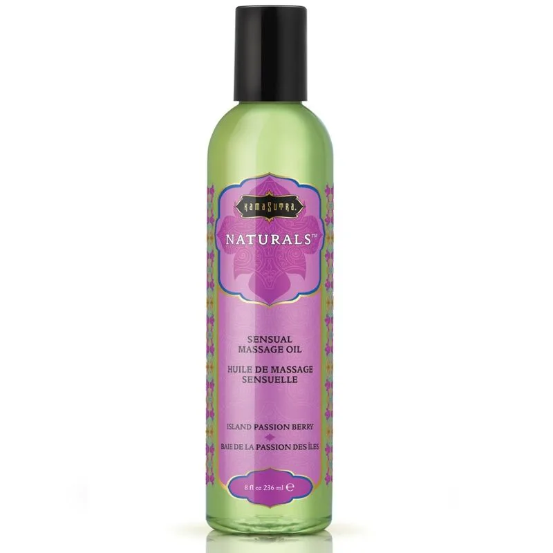 Kamasutra Naturals Massageolja - Passion Berry 236 ML