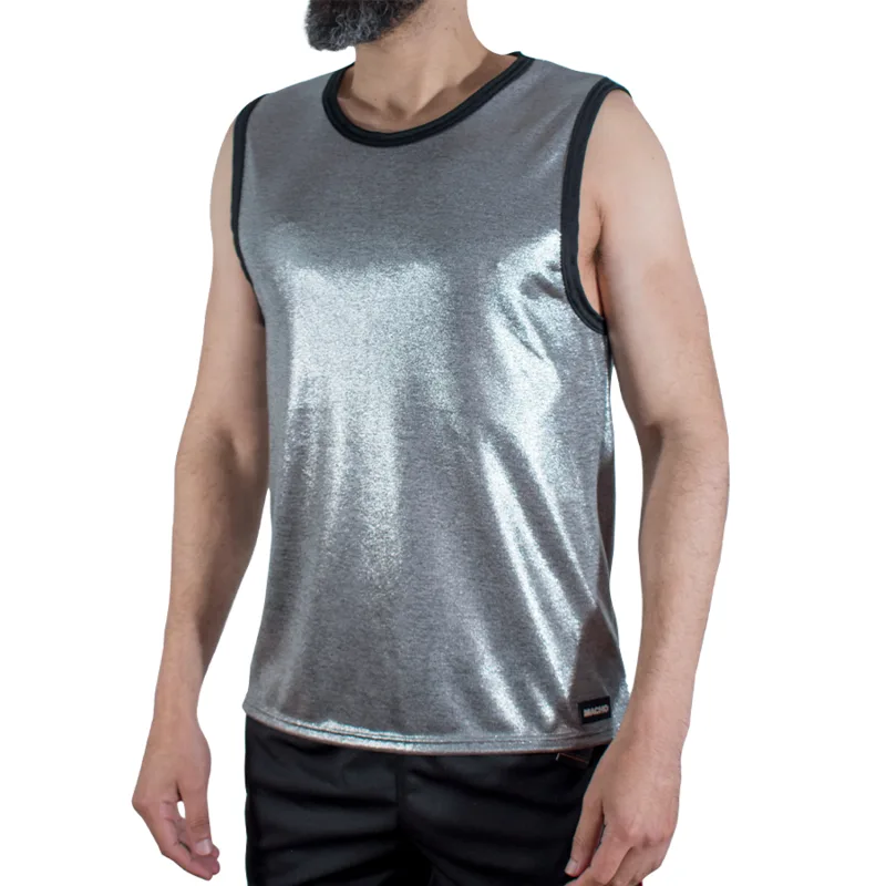 Macho Fine Glitter T-Shirt – Storlekar L/XL