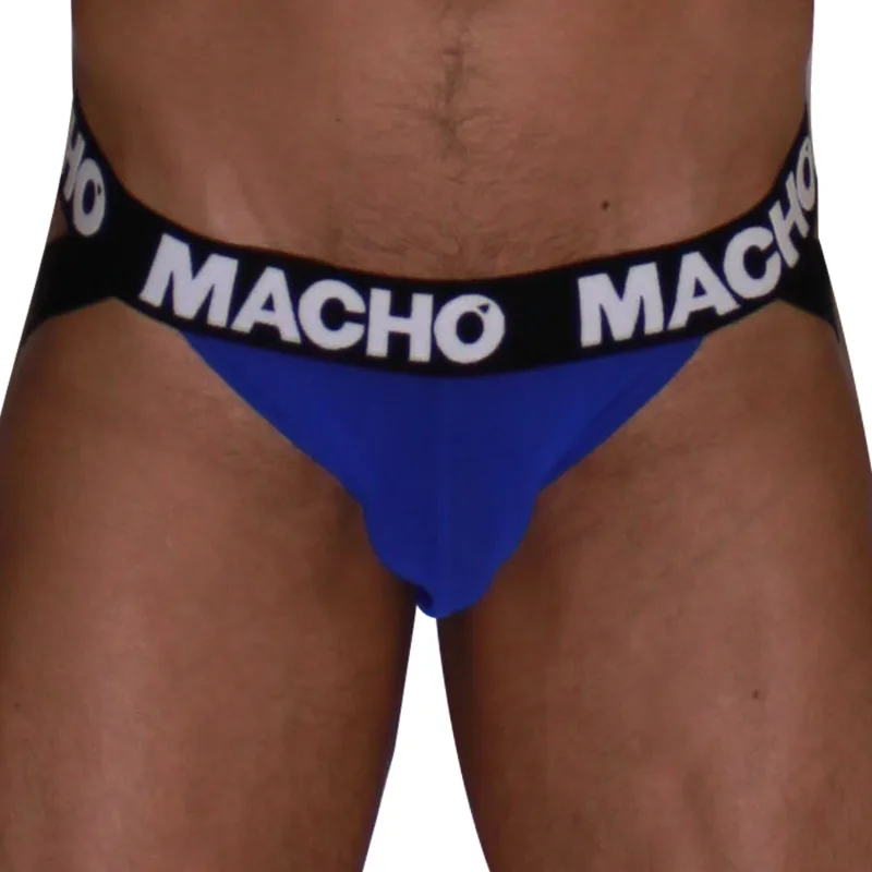 Macho MX28AZ Blue Jock Grille Jockstrap