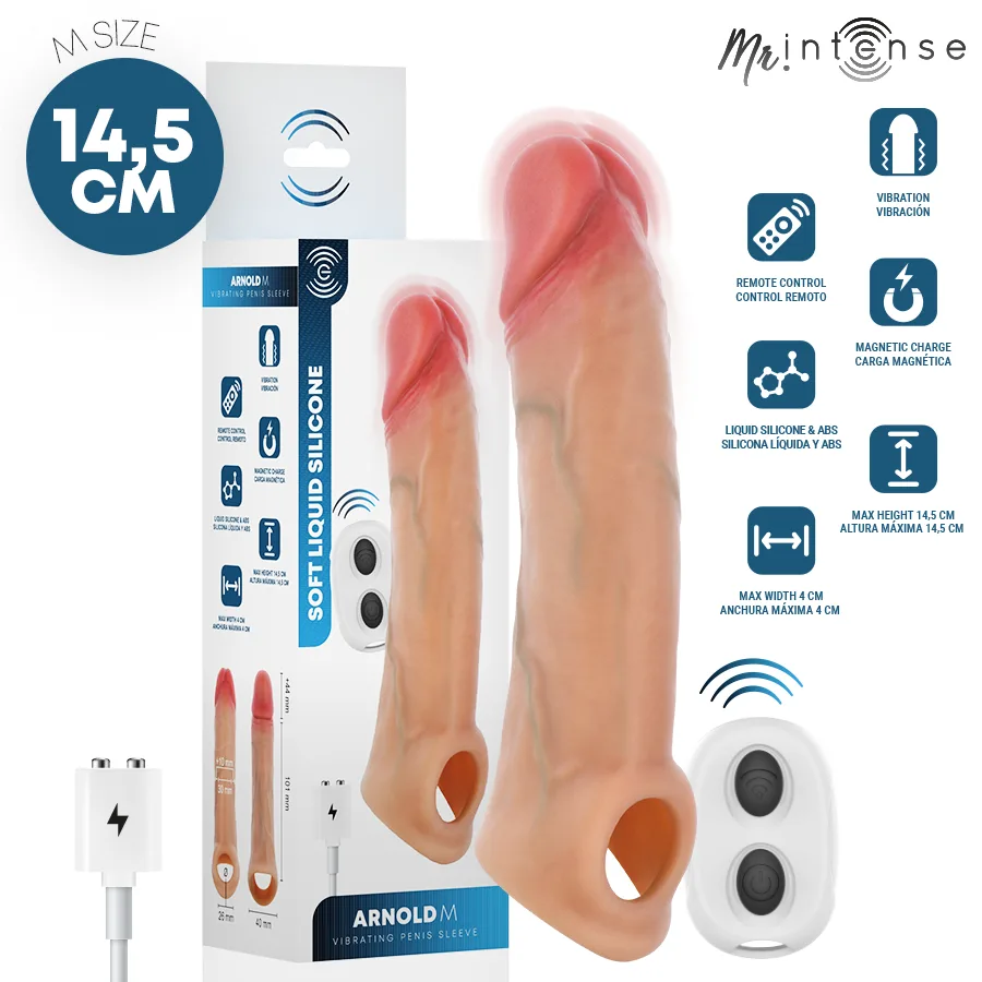 Mr Intense - Arnold M Ultrarealistisk Vibrerande Penishylsa