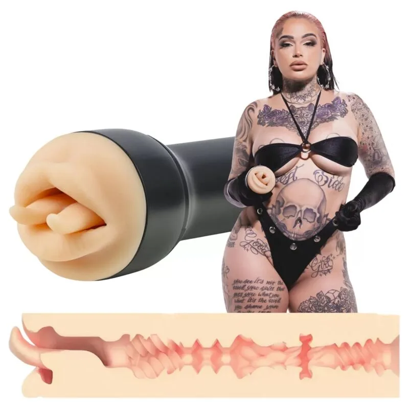 Kiiroo - Raven Mouth Realistic Viper Tongue Stroker Masturbator