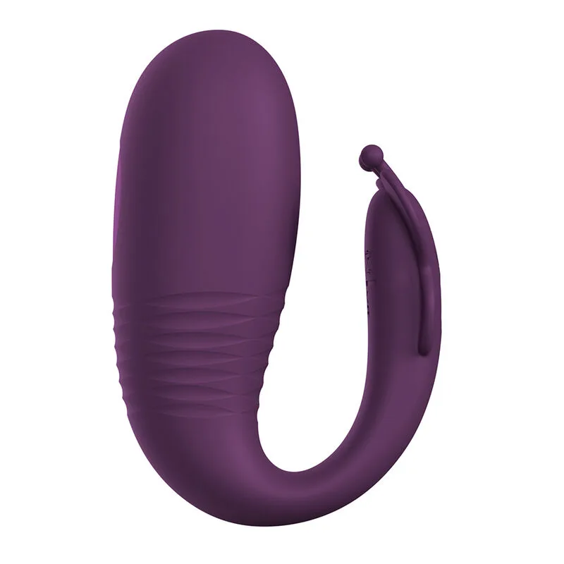 Pretty Love Klay Thrusting Egg Vibrator with App Control – Purple