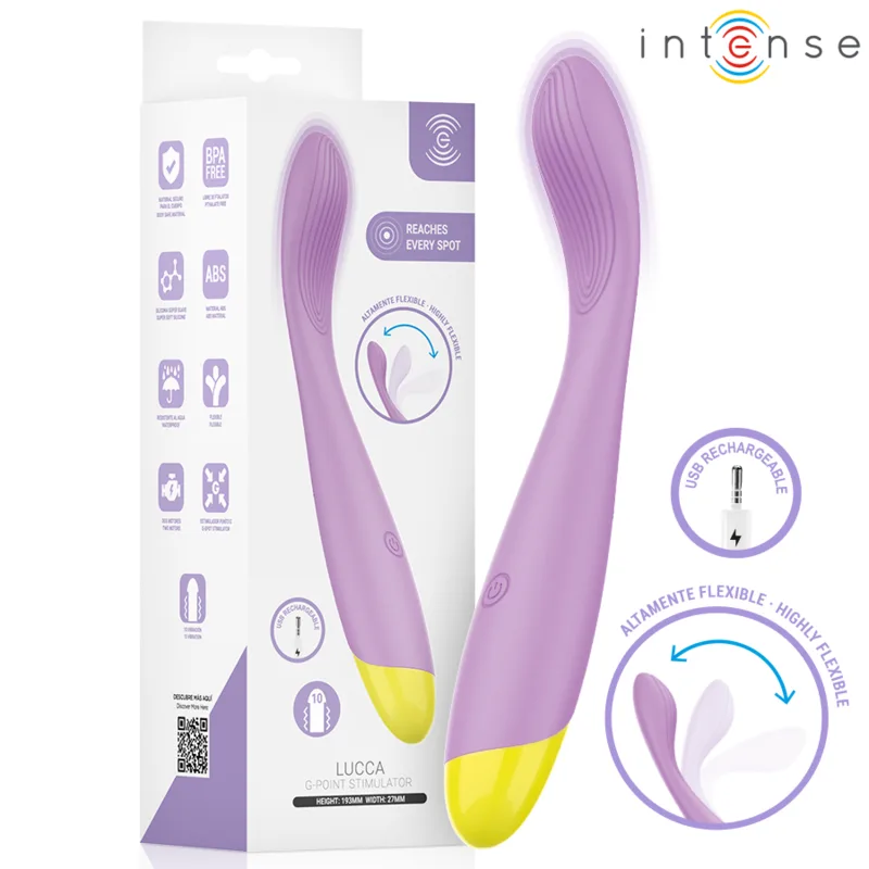 Intense - Lucca Flexible USB Rechargeable G-Spot Stimulator