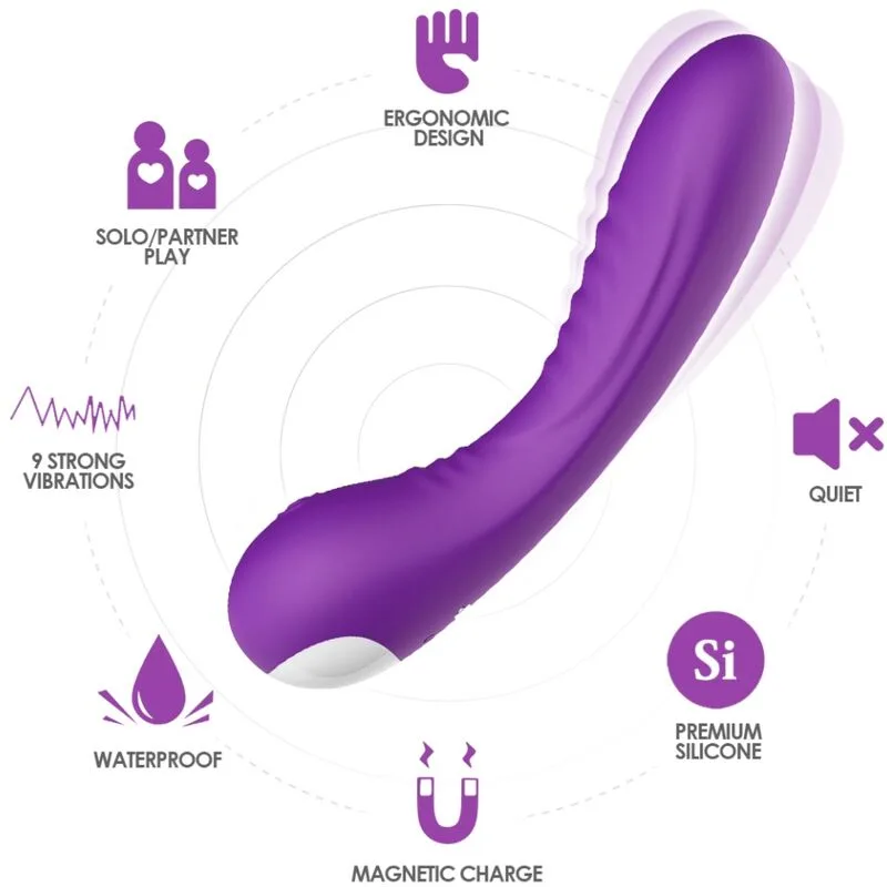 Armony Legend Silicone Vibrator – Lila